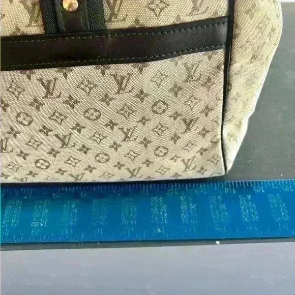 Louis Vuitton denim Josephine EUC in Olive Green “One of one. Will not relist.” - Picture 12 of 17